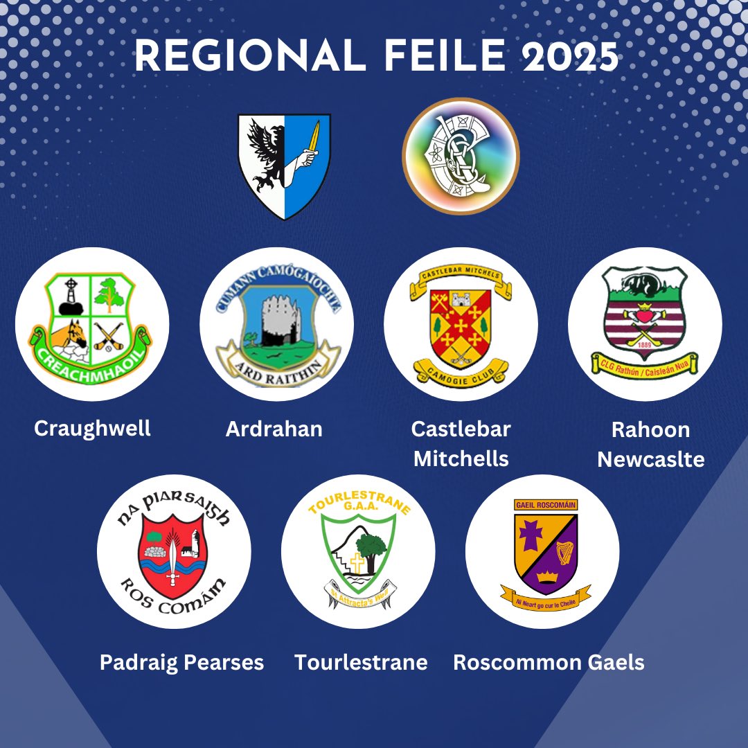 Connacht camogie would like to wish the clubs from across Galway, Mayo, Roscommon and Sligo the very best of luck as they take to the field in their respective National and Regional Feile competitions over the weekend!