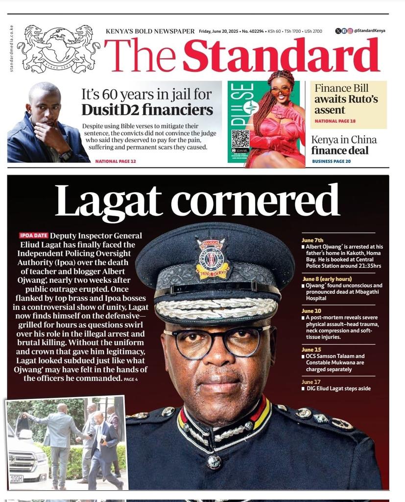 Bold and smart people read the STANDARD