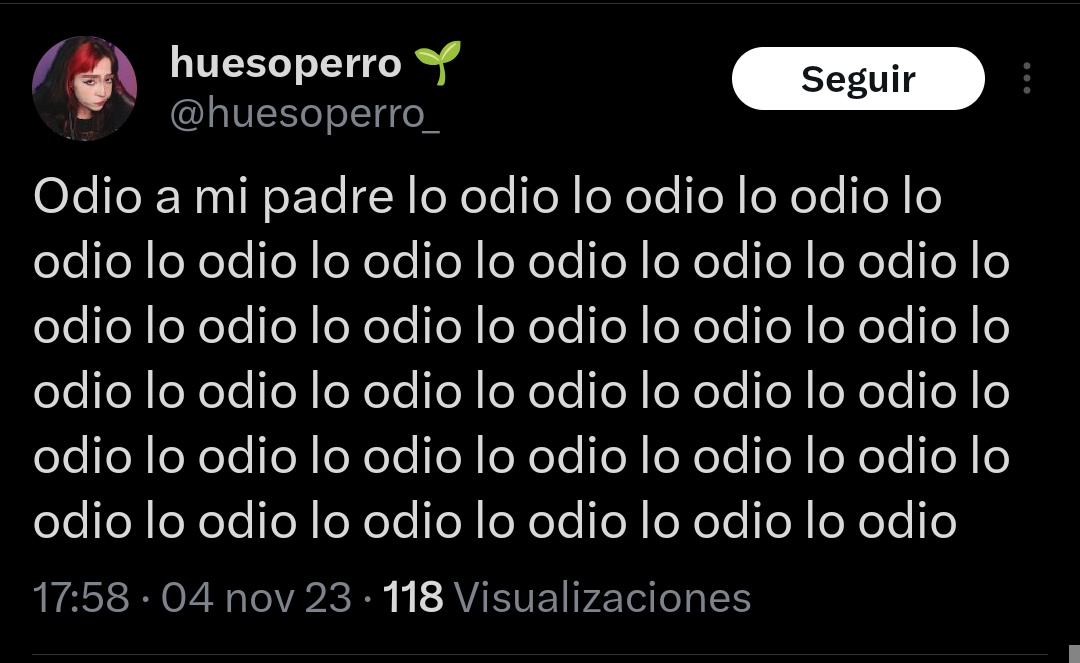 La regla siempre se cumple.
Detrás de cada vegana-antifascista-feminista siempre hay lo mismo