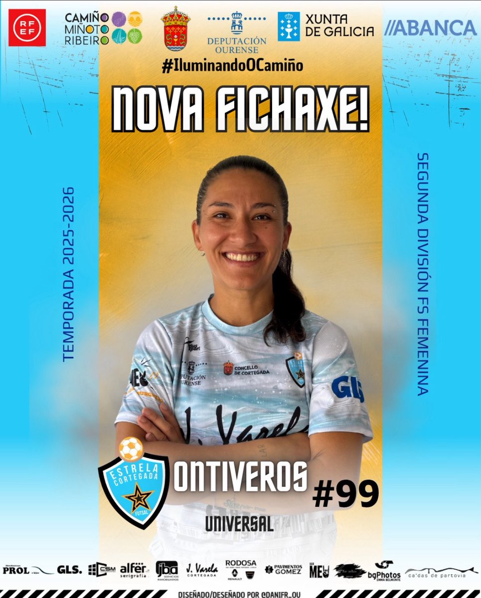 🟪 El recién ascendido a 2ª división Estrela Futsal Cortegada va con todo.

🟪No es ya el nivel de jugadoras que han renovado sino que se momento ya ha firmado a Rafinha y Anita Ontiveros. 

Apuesta firme por el ascenso a 1ª división. 

📸Estrela Futsal Cortegada.