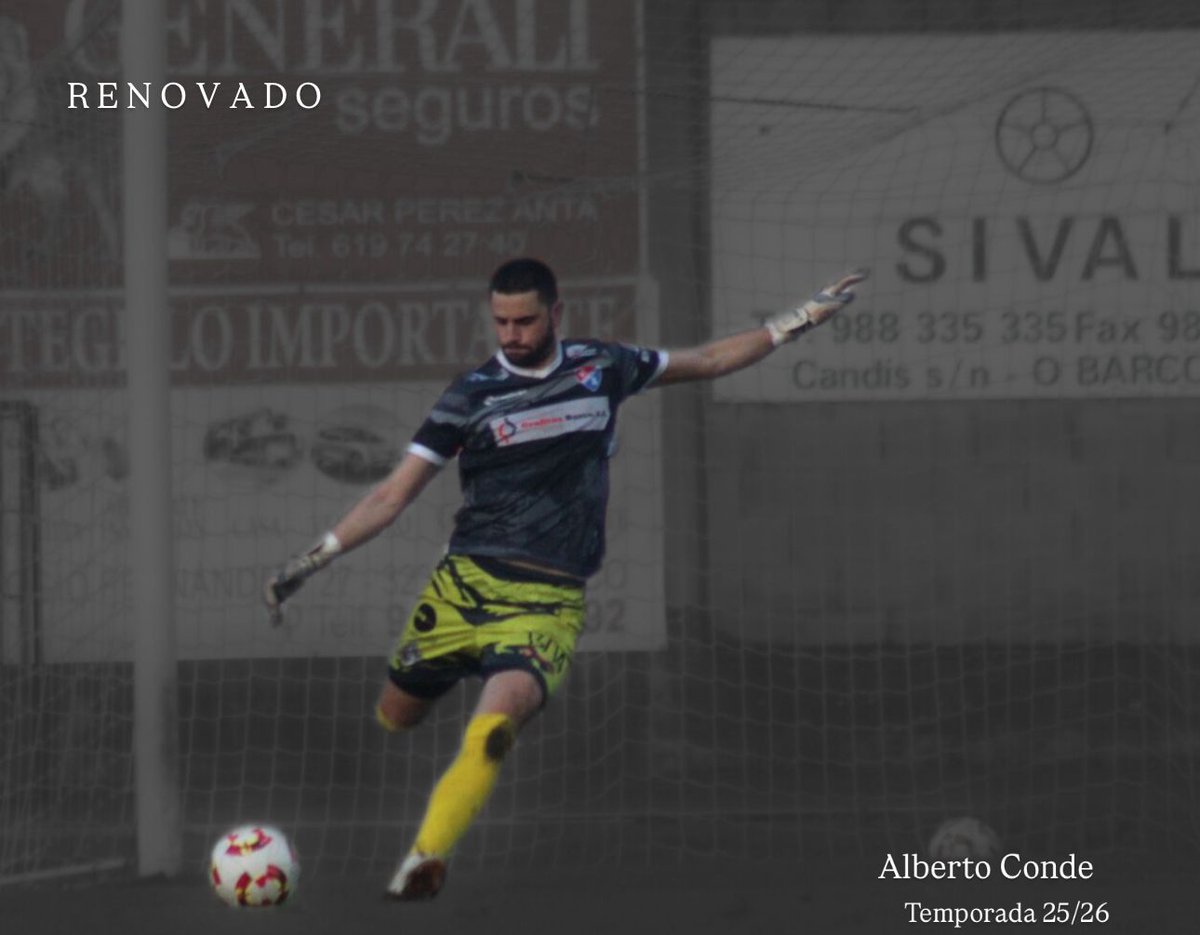 ✅ R E N O V A C I Ó N ✅

Moi contentos de anunciar un ano máis, a renovación dun dos artífices do noso triunfo na Copa Deputación Ourense e nos comezos da liga regular, deixando moitas veces a portería a cero.

Grazas Alberto, pola confianza no noso clube ❤️💙