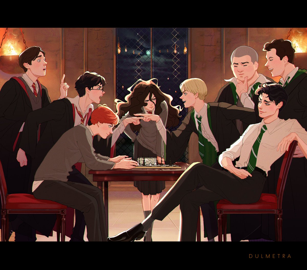 dulmetra's tweet photo. AU where diary Tom ends up in Hogwarts after the second book
#tomriddle #tmr #harrypotter #AU #HermioneGranger #Ronweasley #DracoMalfoy #nevillelongbottom https://t.co/W86WkMhGhL