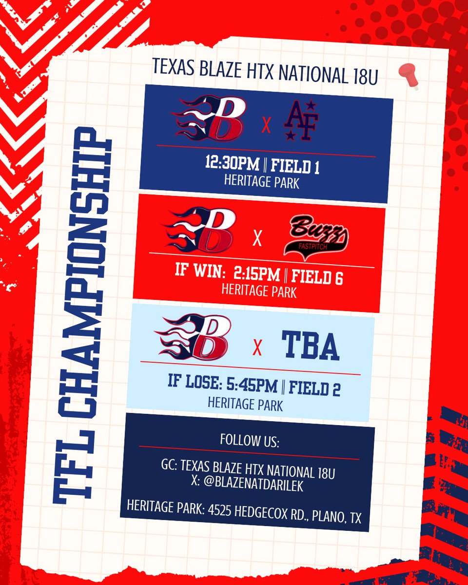 come check us out this weekend‼️<a href="/blazenatdarilek/">Texas Blaze HTX 18u National</a>