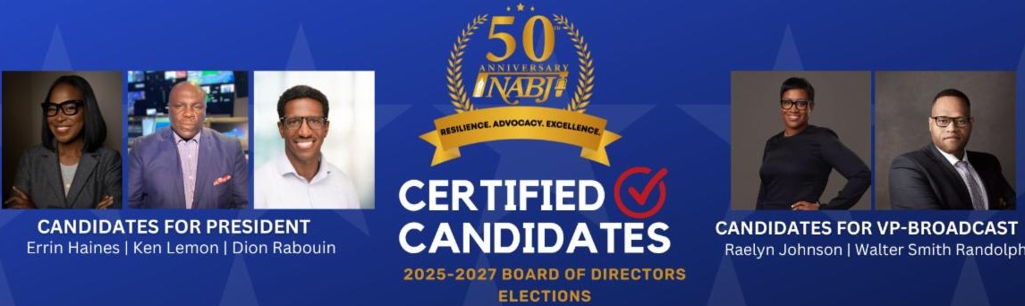 DetroitNABJ's tweet image. TONIGHT from 7:10 p.m.-8.pm EST watch @NABJ candidates for president and v.p.-broadcast present to our chapter members in a forum on Zoom.
us02web.zoom.us/j/84890465797?…