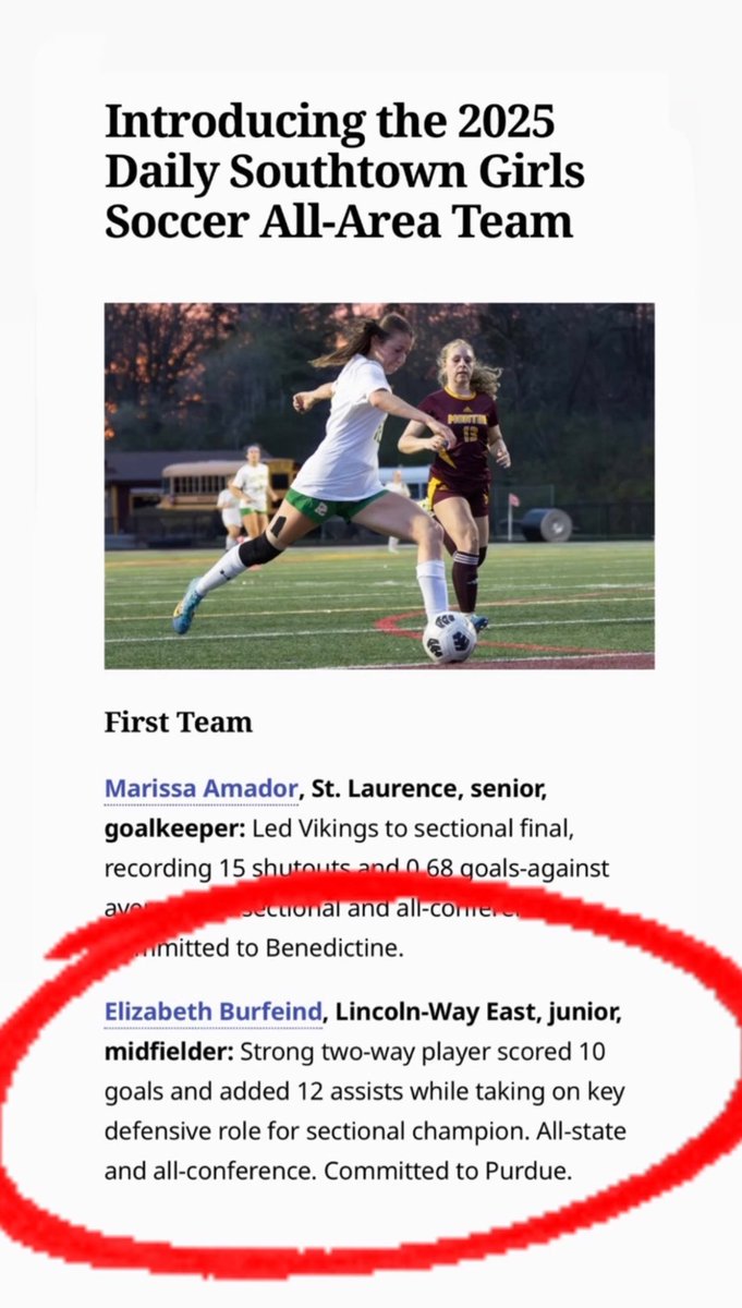 Thank you <a href="/DailySouthtown/">Daily Southtown</a>! 
<a href="/GalaxySCIL/">Galaxy Soccer Club</a>