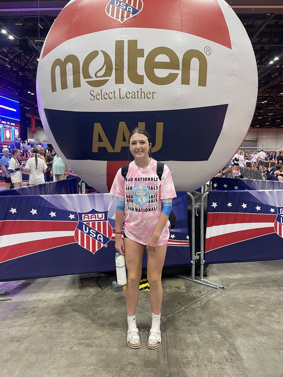 Harrison Wildcats Athletics (@wildcatsofhhs) on Twitter photo Good luck to Madison Waite as she competes at the <a href="/AAUVolleyball/">AAU Volleyball</a> Nationals! She is another incoming freshman Harrison Volleyball player & a part of a very talented class! Future is bright! #THINKBIG πππβ
β
β
π‘π‘π‘<a href="/harrisonvball/">Harrison Volleyball</a> <a href="/HarrisonWildcat/">Harrison High School</a> Good luck to Madison Waite as she competes at the <a href="/AAUVolleyball/">AAU Volleyball</a> Nationals! She is another incoming freshman Harrison Volleyball player & a part of a very talented class! Future is bright! #THINKBIG πππβ
β
β
π‘π‘π‘<a href="/harrisonvball/">Harrison Volleyball</a> <a href="/HarrisonWildcat/">Harrison High School</a>