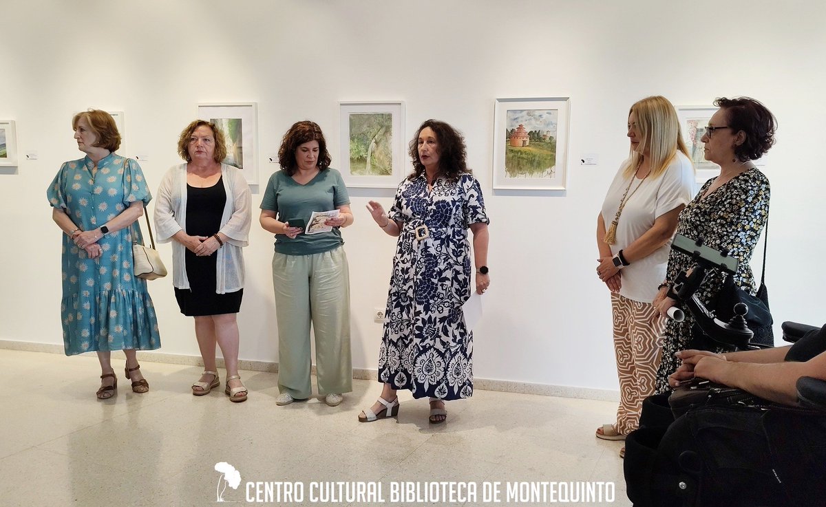 Biblioteca de Montequinto (Dos Hermanas) (@bibmontequinto) on Twitter photo 📸 Imágenes tomadas en #BibliotecaMontequinto #DosHermanas de la exposición artística «Tiempo de pintar» que presenta la obra del alumnado de talleres dirigidos por María José Barrera y puedes visitar durante el mes de junio de 2025.
➡️ Álbum fotográfico: facebook.com/media/set/?set… 📸 Imágenes tomadas en #BibliotecaMontequinto #DosHermanas de la exposición artística «Tiempo de pintar» que presenta la obra del alumnado de talleres dirigidos por María José Barrera y puedes visitar durante el mes de junio de 2025.
➡️ Álbum fotográfico: facebook.com/media/set/?set…