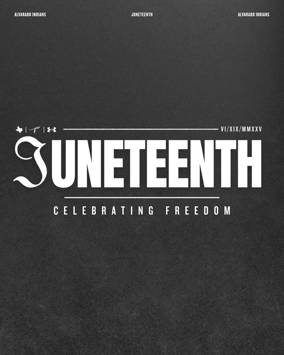 Today, we celebrate freedom and honor history. 

#Juneteenth