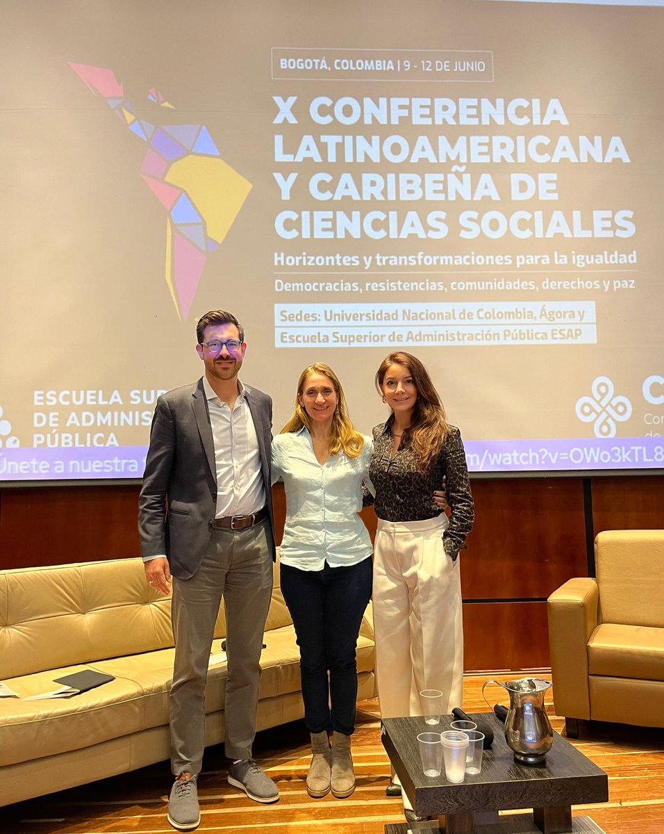 Felicitaciones a CLACSO y Coalición por la Libertad Academica en las Américas-CLAA, por el gran éxito obtenido en la X Conferencia Latinoamericana y Caribeña de Ciencias Sociales; y el Foro sobre Libertad Academica realizados en Bogota 5-12 de Junio 2025.

conferenciaclacso.org