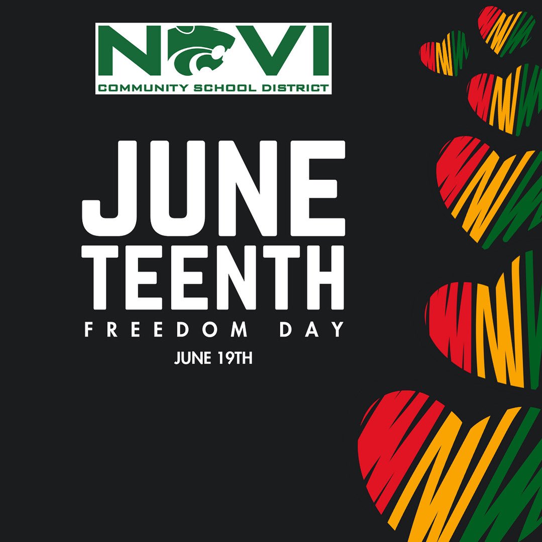 Juneteenth is a federal holiday marking the end of slavery. It is a day to learn, reflect, and celebrate freedom.