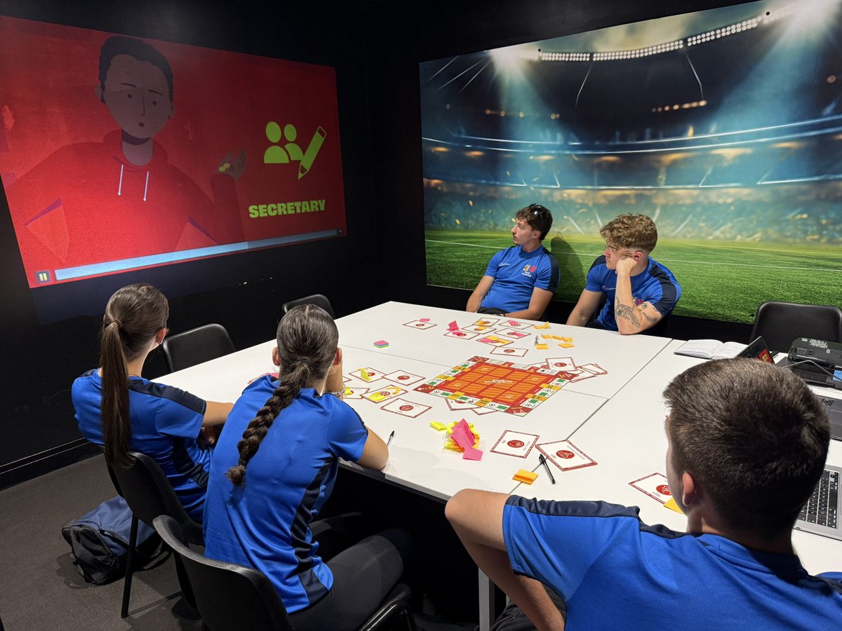Thank you to <a href="/Soccer_Shack/">SoccerShack</a> for hosting tonight’s Youth Ambassadors meeting. Great facility with some fun games and different ways to enjoy a kick - about.  #createthefeeling #ourplaces