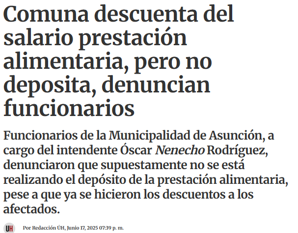 Nenecho hace desaparecer la plata de los jubilados/das y también de los niños/niñas hijas de funcionarios. Si esto es verdad yo les juro que no sé como este tipo y sus cómplices singuen libres y en absoluta impunidad. ¡HORROR!