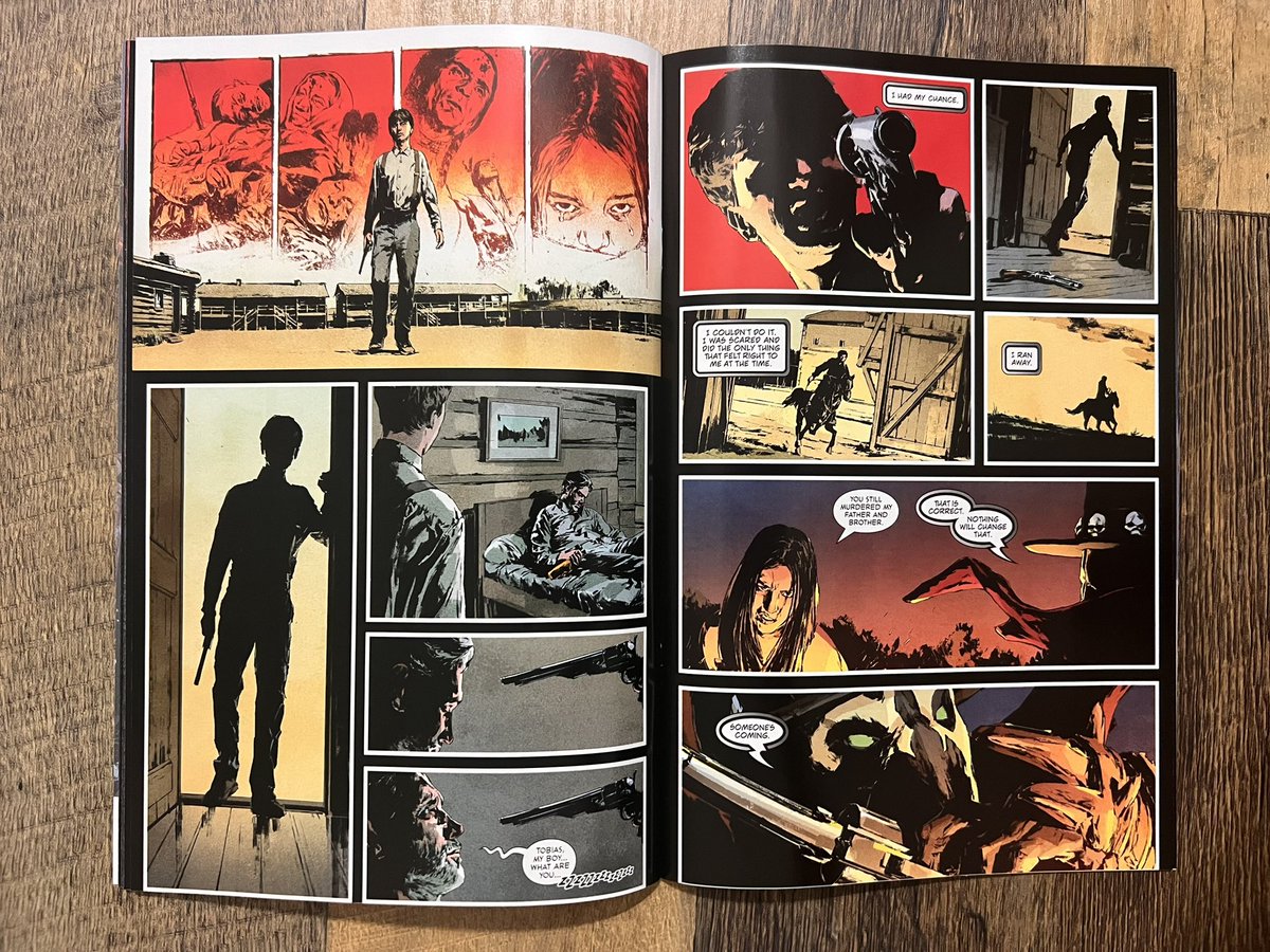 bkthd's tweet image. Deadly Tales of the Gunslinger Spawn #7: we get more of Gunslingers past fleshed out & a shared motivation/objective. Pacing & art are top notch. Everything you need for a great revenge western with unknown angles to be discovered. W:@jpalmiotti A:#PatricReynolds @ImageComics