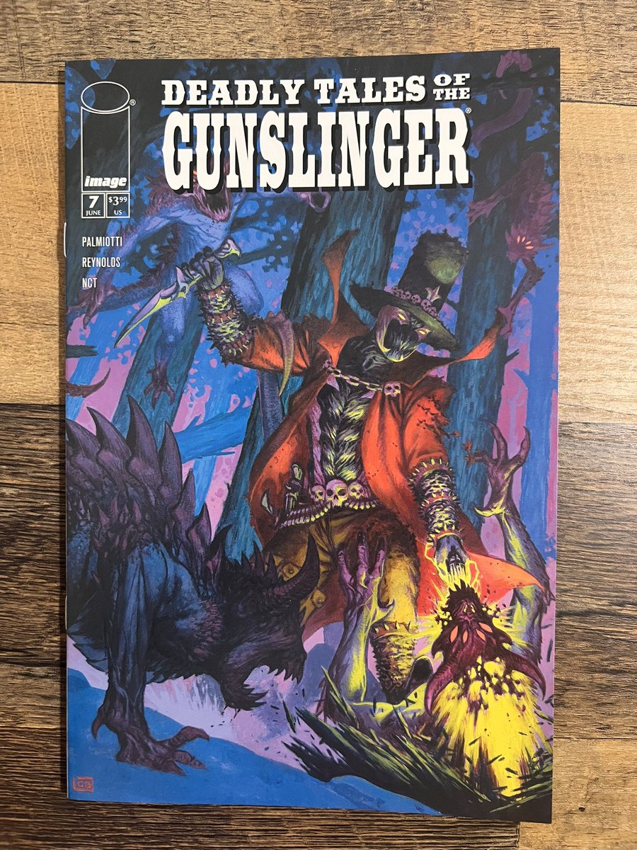 bkthd's tweet image. Deadly Tales of the Gunslinger Spawn #7: we get more of Gunslingers past fleshed out & a shared motivation/objective. Pacing & art are top notch. Everything you need for a great revenge western with unknown angles to be discovered. W:@jpalmiotti A:#PatricReynolds @ImageComics
