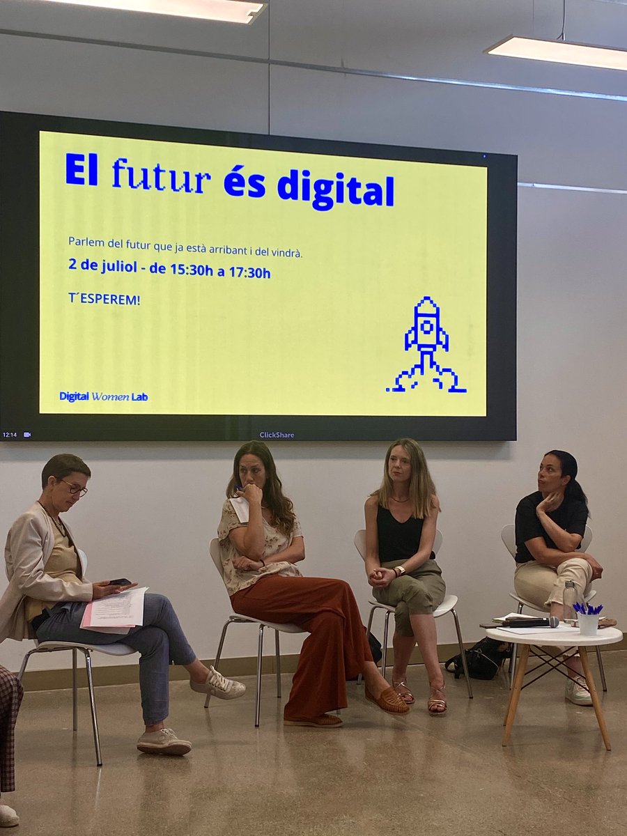 BridgetPoitan's tweet image. ✨ Hoy salí inspirada del encuentro Digital Women Lab de Tandem Social y TeamLabs.
Me da alegría haber empezado con este primer encuentro lleno de energía, ideas y mujeres potentes que están liderando desde el mundo digital.
#DigitalWomenLab #BarcelonaTech