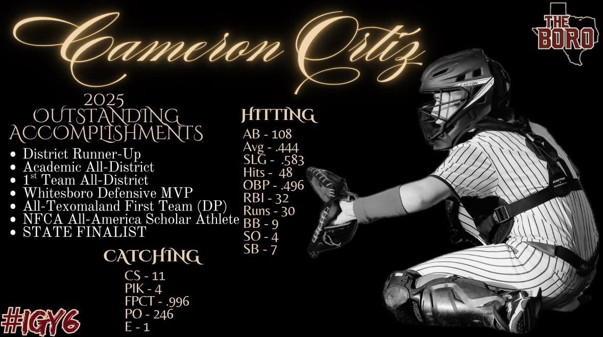Cameron Ortiz “Cam” (@camerono2028) on Twitter photo Freshman year accomplishments! So thankful for my coaches in helping me reach these milestones! #4her #IGY6 <a href="/bombersGold16u/">Bombers Gold 16U National 🥎</a> Freshman year accomplishments! So thankful for my coaches in helping me reach these milestones! #4her #IGY6 <a href="/bombersGold16u/">Bombers Gold 16U National 🥎</a>