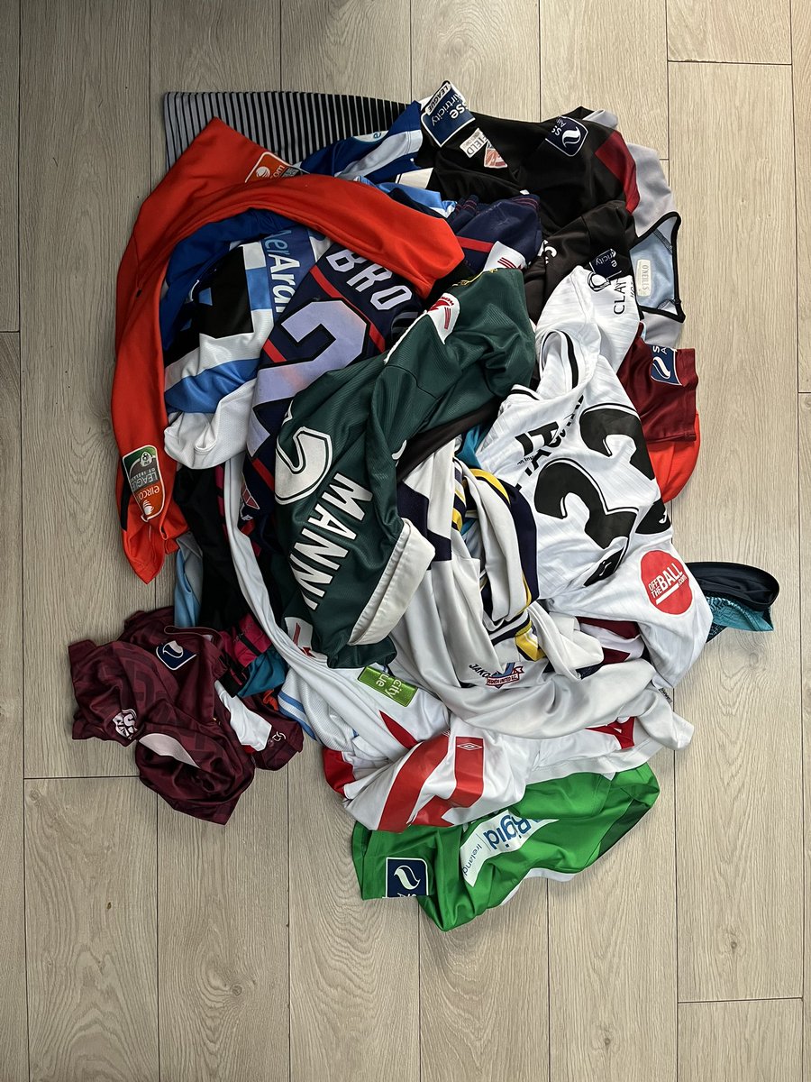 FootballTourDub's tweet image. MASSIVE CLEAR OUT OF MATCHWORN LOI SHIRTS.
Pats, Rovers, Shels, Cobh, Cork, Athlone, Longford, Dundalk, Drogheda, Sligo, Derry, Limerick, UCD etc.
DM for more photos
#matchwornshirt