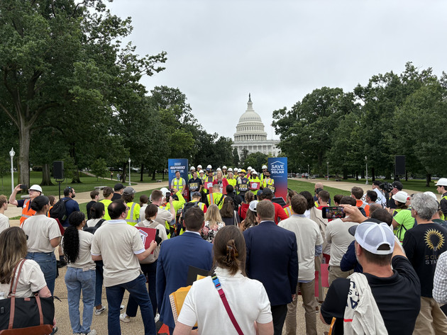 On Tuesday, Qcells joined with our partners and industry leaders on Capitol Hill to defend the future of home solar and the clean energy jobs driving local economies across the country. 🏛️

As Congress considers legislation that could impact important solar tax credits, we
