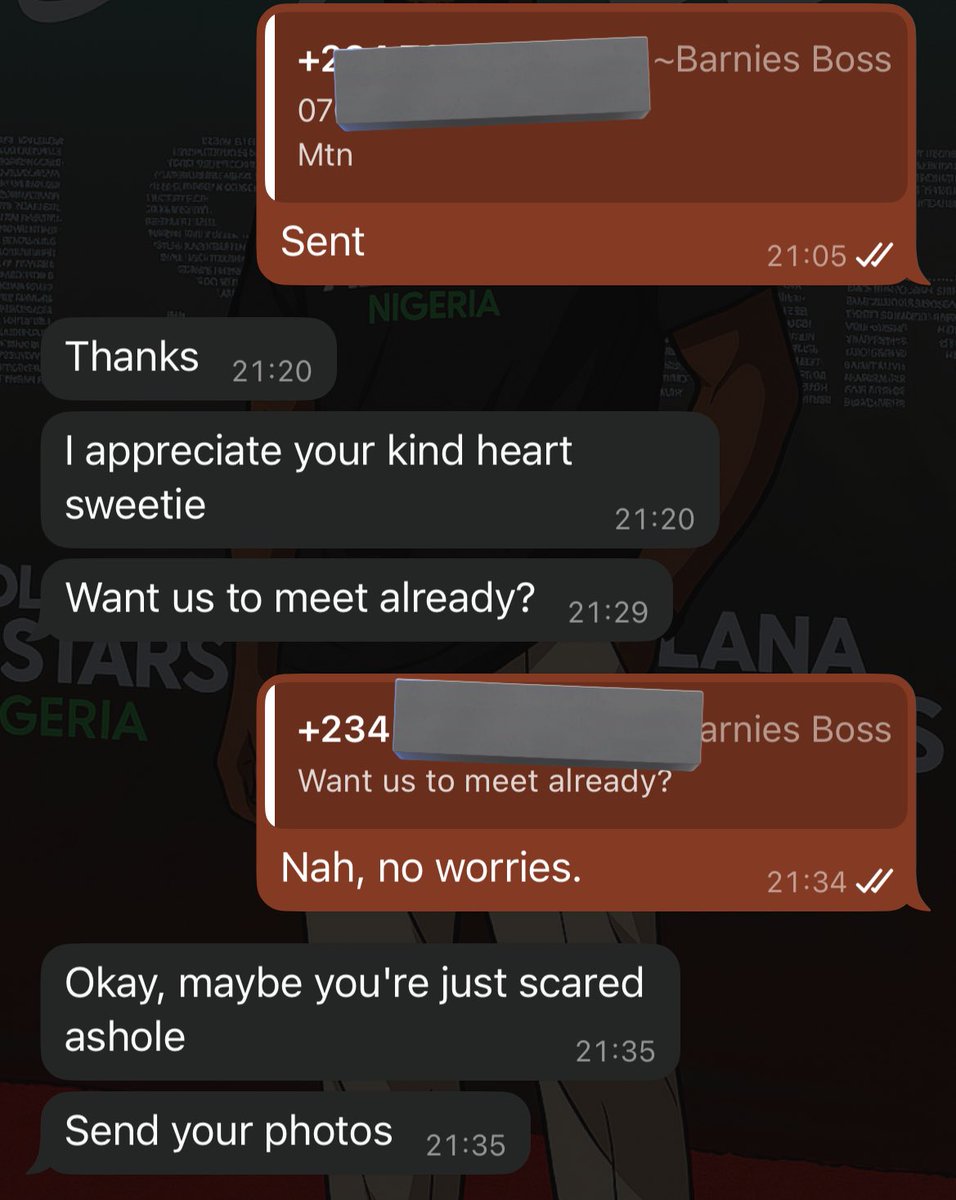 lol.

Some humans are quite funny.

She doesn’t know that I only care about yapping Lombard 🤣🤣

Me, find love ke?