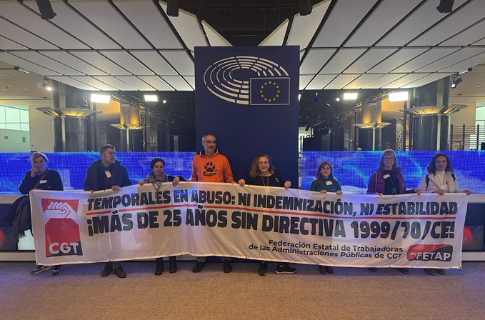 <a href="/ComisionEuropea/">Comisión Europea en España</a> Llevamos esperando 26 años por la transposición de la Directiva 1999/70/CE, ¿hasta cuando?

#TocaFijeza 
#FijezaYa 
#LosQueEstánSeQuedan 
#DespedidosReadmisión