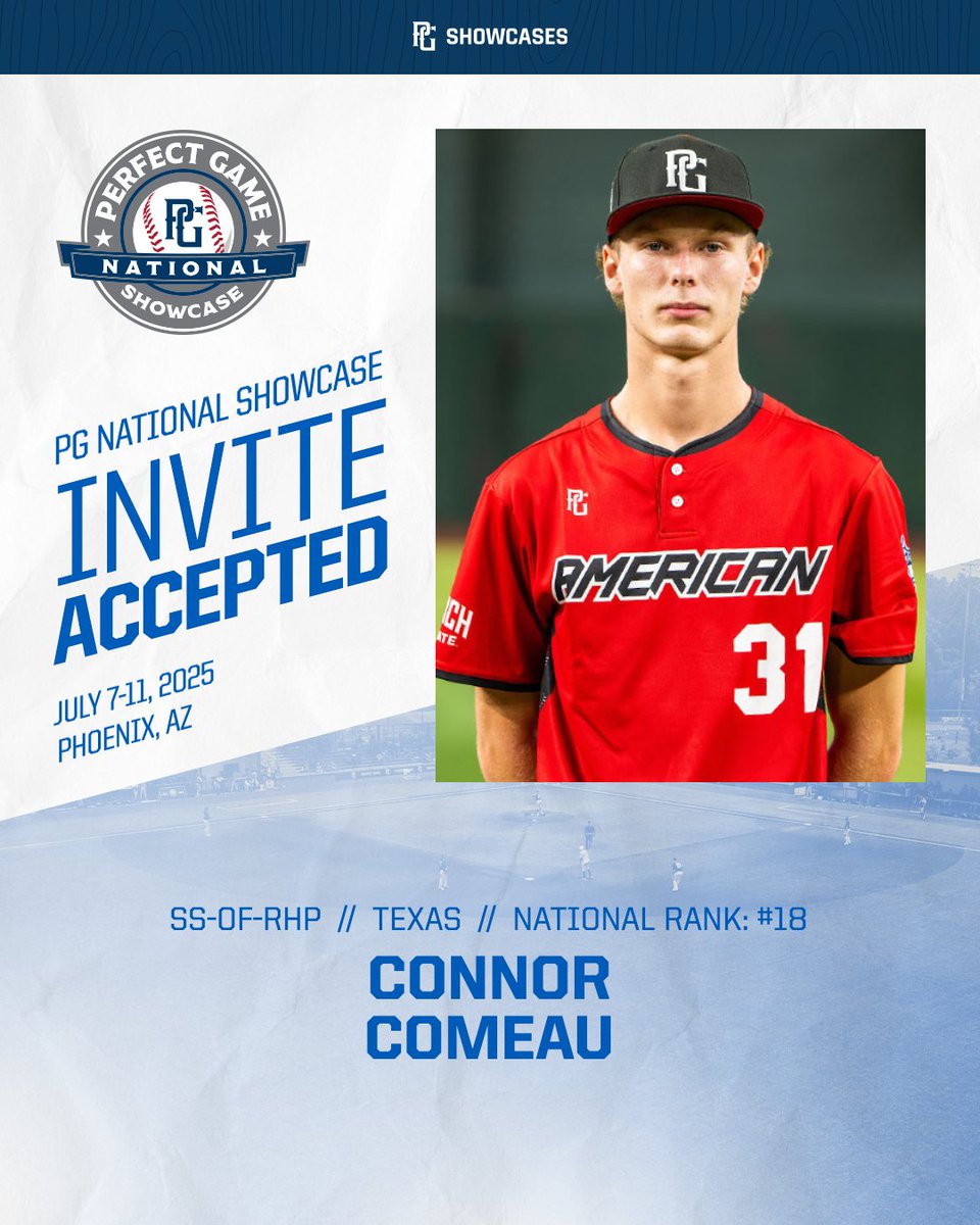 NATIONAL SHOWCASE INVITE ACCEPTED 🔥
<a href="/c_comeau31/">Connor Comeau</a> X #PGNational