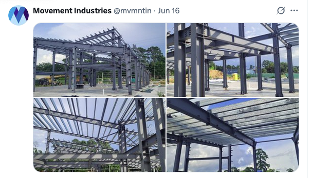 macnchee5e's tweet photo. $MVNT DD Timeline: "Game Plan" to reach $100 million in revenues organically...4 years in the making...

🔹May 2021: CEO states pivoting from M&A and focus on achieving $100 mill in revs organically
🔹June 2021: $MVNT announced the launch of iChem (now called ChemTune), which is a SaaS product built upon a hardware platform that allows for remote monitoring of oil field production
🔹June 2023: Announced joint venture to work with Pemex (Mexico state-own oil company generating $80 bill in annual revs) related to using ChemTune as a remote monitoring solution for Pemex's on and off-shore operations and received contract worth over $10 million
🔹Jan 2025: hiring of Jack Gillet as COO, who has 13 years of experience at Petrochem Field Services ($87 mill revenue) which includes "Director of Deepwater Operations"
🔹May 8, 2025: Attends Offshore Tech Conference showcasing their products: "From great conversations to new partnerships"
🔹May 14, 2025: They communicate "actively working on getting current"
🔹May 16, 2025: They show a photo on their X account of a new construction site with a few steel columns
🔹June 10, 2025: working on revamping their website with new content and information showcasing their new vision and offerings
🔹June 16th, 2025: Photos from the construction site showing off the tremendous progress being made 
🔹Looks like they are about ready to reveal their master plan very soon...early bird gets the worm...

💎P.S.: Minimal dilution past 5 years: 
April 2020: 316 mill OS (256 mill float)
June 2025: 339 mill OS (281 mill float)
💎Market Cap: $6 million

Updated Website: https://t.co/rDN3P4ujaz
X/Twitter Account: https://t.co/I3zVLMTs8z

$TWOH $GEAT $BLQC $CYBL $PSWW $DTREF $HUSA $INDO $RBNE $OP $RDAR $CGAC