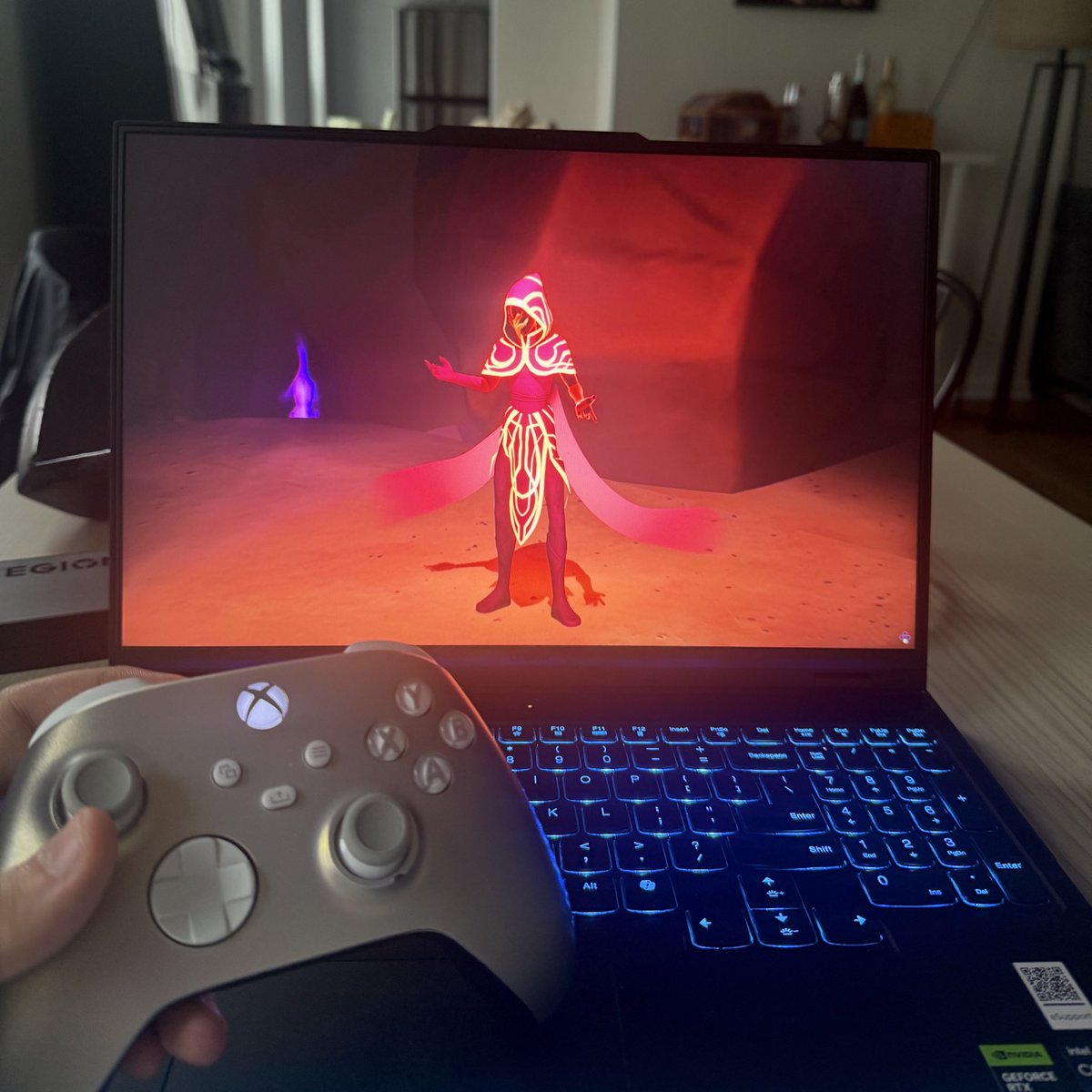 Kearney (@kearneycrypto) on Twitter photo trying out <a href="/MasksOfTheVoid/">Masks of the Void: Infinity</a> 🔮
a new rougelite rpg we are publishing @ uprising.
the closed playtest will be open tonight.
~controller compatible~ trying out <a href="/MasksOfTheVoid/">Masks of the Void: Infinity</a> 🔮
a new rougelite rpg we are publishing @ uprising.
the closed playtest will be open tonight.
~controller compatible~