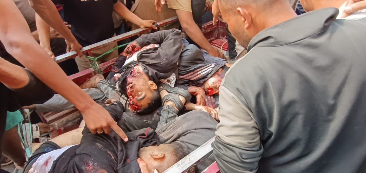 Suminca's tweet photo. @PressSec Meanwhile, hundreds of #Palestinians are killed every day by #Israel and the butcher of #Gaza @netanyahu while your country looks the other way. No wonder the #USA has become the laughingstock of the world and an unreliable nation nobody can trust. https://t.co/2wfcKobaI4