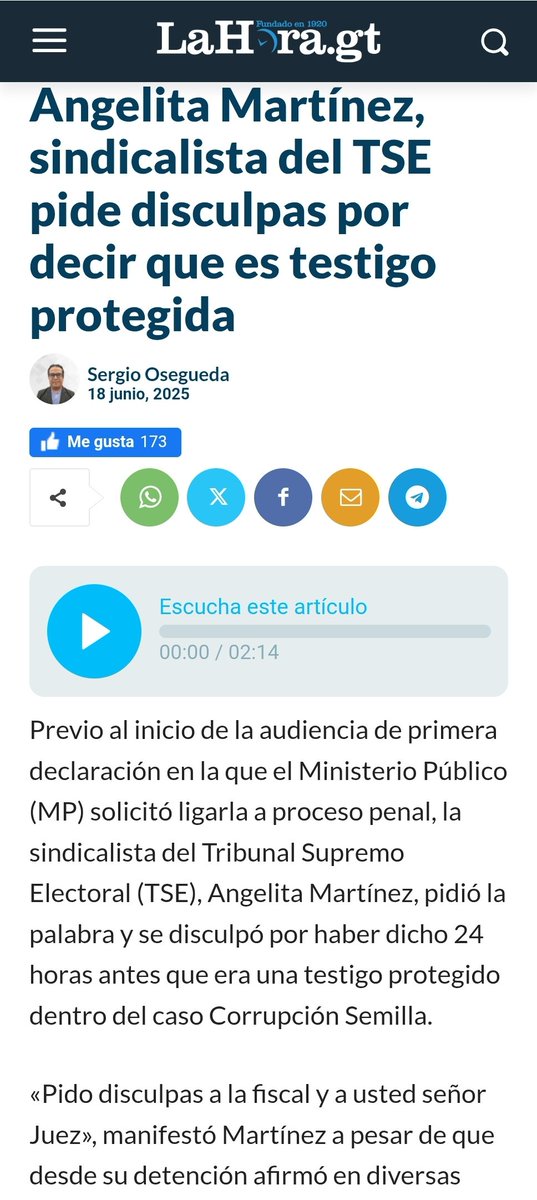 <a href="/Digby06/">Todd Robinson</a> Hola Todd: 
¿Qué se siente quedar como mentiroso difamador? 🤔
Pd
Es noticia de sus amigos de <a href="/lahoragt/">Diario La Hora</a>. ⬇️