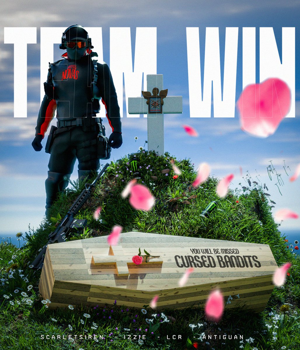 TEAM WIN! 🎉

Royal Novas 3⃣ -  Cursed Bandits 0⃣
We move on to the semi-finals

GG's Bandits <a href="/EuCompLeague/">Eu Competitive League</a>