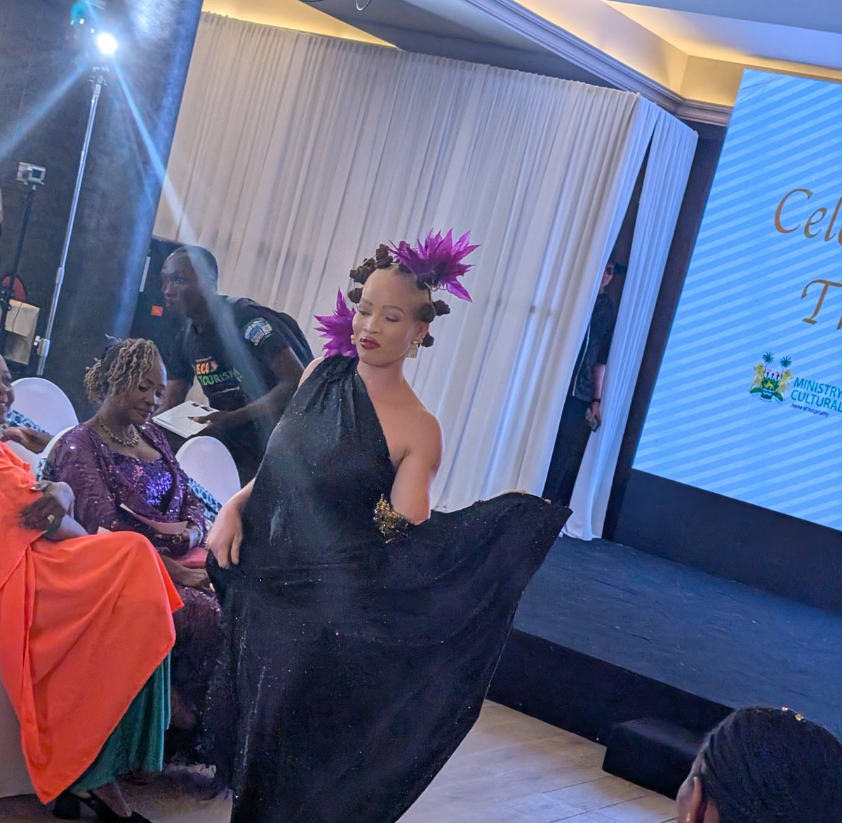 Bims. (@bimbolacarrol) on Twitter photo Celebrating Inclusion through Fashion Event happening now at Lagoonda.
#salonex Fashion Design and Textile Association in collabo with <a href="/Mtcasierraleone/">Ministry Of Tourism and Cultural Affiars</a>. Celebrating people with Albinism.
#SierraLeone Celebrating Inclusion through Fashion Event happening now at Lagoonda.
#salonex Fashion Design and Textile Association in collabo with <a href="/Mtcasierraleone/">Ministry Of Tourism and Cultural Affiars</a>. Celebrating people with Albinism.
#SierraLeone