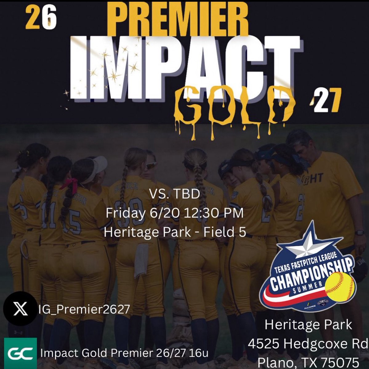 Madilyn_Schultz99 (@madilynschultz9) on Twitter photo We are back at it again this week at the TFL Summer Championship!! Come check us out. <a href="/IG_Premier2627/">Impact Gold Premier 2627</a> <a href="/Randy_Ocho_Cero/">Randy Segura</a> <a href="/ELP_Pitching/">Elite Level Pitching</a> <a href="/sloanwalker1/">sloan walker</a> <a href="/KleinSoftball/">Klein High Softball</a> <a href="/coachcodutti/">Coach Codutti</a> <a href="/TheMothersh1p/">Klein High School Recruiting</a> <a href="/jazzvesely/">Jazz Jackson-Vesely</a> <a href="/ImpactGoldOrg/">Impact Gold Fastpitch</a> We are back at it again this week at the TFL Summer Championship!! Come check us out. <a href="/IG_Premier2627/">Impact Gold Premier 2627</a> <a href="/Randy_Ocho_Cero/">Randy Segura</a> <a href="/ELP_Pitching/">Elite Level Pitching</a> <a href="/sloanwalker1/">sloan walker</a> <a href="/KleinSoftball/">Klein High Softball</a> <a href="/coachcodutti/">Coach Codutti</a> <a href="/TheMothersh1p/">Klein High School Recruiting</a> <a href="/jazzvesely/">Jazz Jackson-Vesely</a> <a href="/ImpactGoldOrg/">Impact Gold Fastpitch</a>