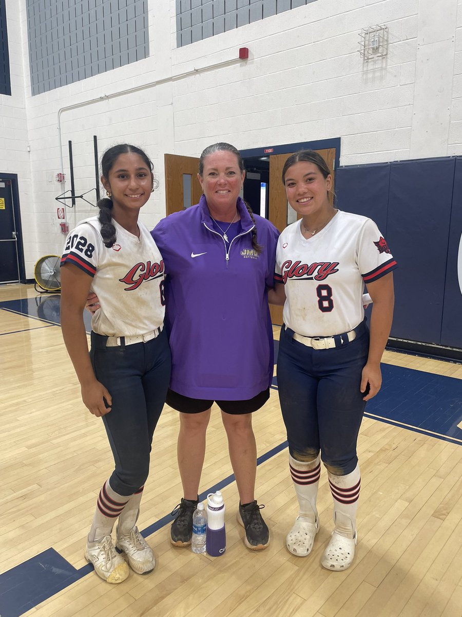 Anisa Noorani 2028 (@anisanoorani) on Twitter photo Great day working with awesome coaches at the Junior Day Softball Camp! My teammate <a href="/jillianzaneis/">Jillian Zaneis 2028</a> and I had a great time. Thank you so much to all the schools there, loved talking to you all and learning a lot!
<a href="/VGBronowicz/">VA Glory National Bronowicz</a> Great day working with awesome coaches at the Junior Day Softball Camp! My teammate <a href="/jillianzaneis/">Jillian Zaneis 2028</a> and I had a great time. Thank you so much to all the schools there, loved talking to you all and learning a lot!
<a href="/VGBronowicz/">VA Glory National Bronowicz</a>