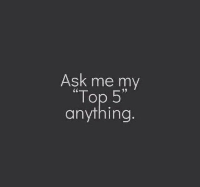 #AMA #Top5