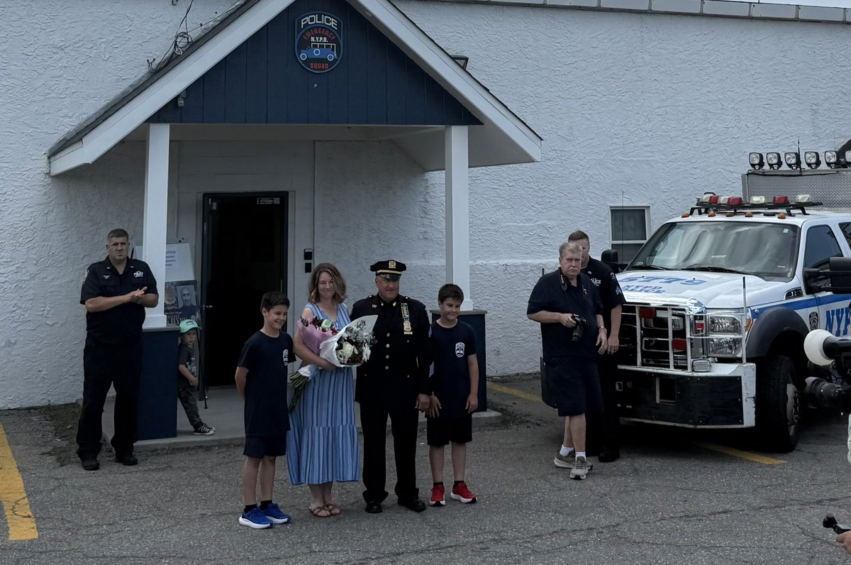 We honor the distinguished career of SGT John Flynn of the Emergency Service Unit, whose 28+ years of dedicated service shaped generations of NYPD officers.

His walkout marks not just the close of a remarkable chapter—but the enduring influence he leaves behind in every member