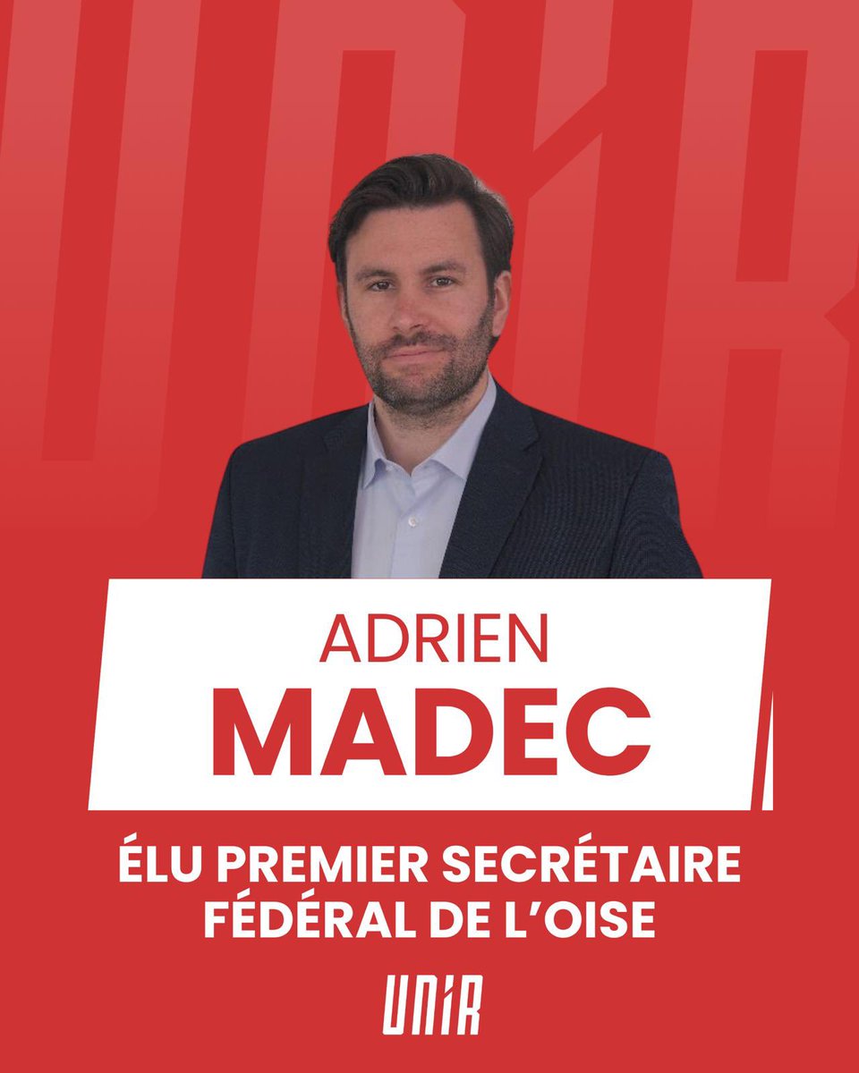 adrienmadec's tweet image. Quel honneur d’avoir été élu premier fédéral de l’Oise ! Un immense merci aux militants isariens pour leur confiance.
Maintenant, au travail pour unir le @partisocialiste et pour @Unir__ la Gauche.