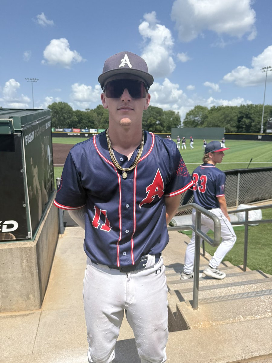 ✭Five Tool Texas✭ (@fivetooltexas) on Twitter photo F: <a href="/arlingtonas1988/">Arlington A's Baseball</a> Braves 4, Wow Factor DFW 2026 Scout 0
PoG: <a href="/EvanBer10/">Evan Berry</a> 6IP, 6K, 0H
Hitter: <a href="/16prblms_/">Jackson Merritt</a> 2-3, R F: <a href="/arlingtonas1988/">Arlington A's Baseball</a> Braves 4, Wow Factor DFW 2026 Scout 0
PoG: <a href="/EvanBer10/">Evan Berry</a> 6IP, 6K, 0H
Hitter: <a href="/16prblms_/">Jackson Merritt</a> 2-3, R