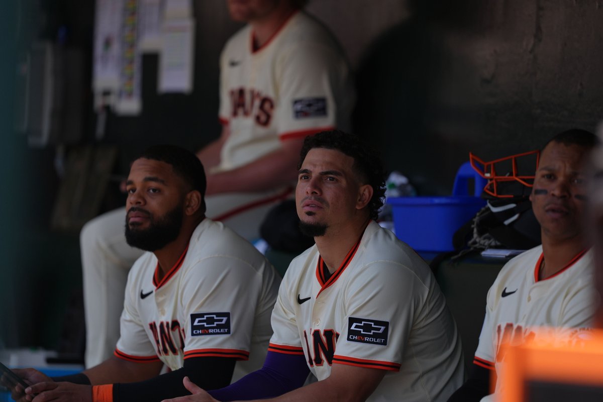 ¿Qué estarán viendo Heliot Ramos, Willy Adames y Rafael Devers? 👀