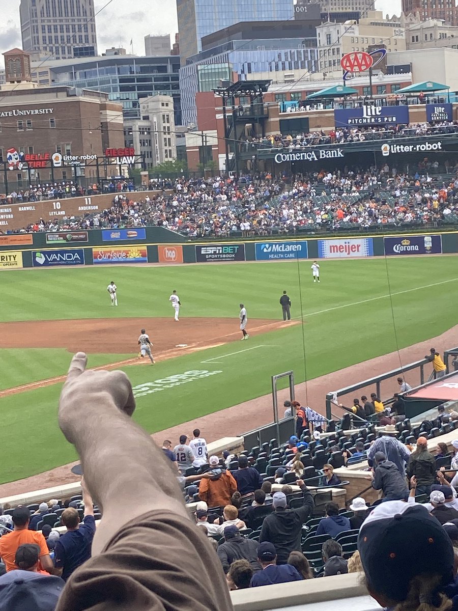 bobszy's tweet image. The @tigers win game one.