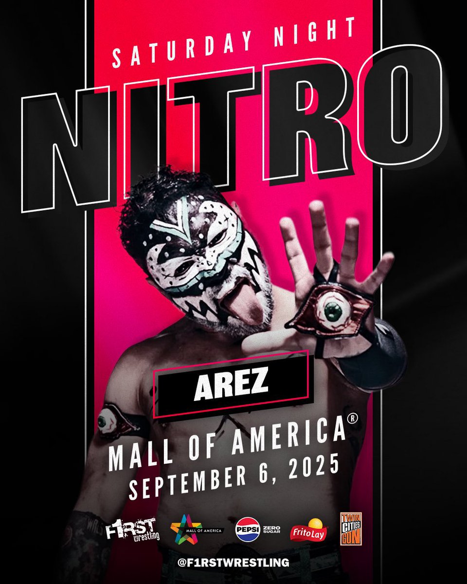 F1RST Wrestling (@f1rstwrestling) on Twitter photo ❗️TICKET UPDATE❗️
🚨GOLDEN CIRCLE = SOLD OUT
F1RST Wrestling presents
#SaturdayNightNitro
September 6, 2025
<a href="/mallofamerica/">Mall of America</a>
Bloomington, MN
All Ages Welcome
👉🏻LIMITED LEVEL 1 GA TIX REMAIN👈🏻
🎟️ tix.mallofamerica.com/wrestle ❗️TICKET UPDATE❗️
🚨GOLDEN CIRCLE = SOLD OUT
F1RST Wrestling presents
#SaturdayNightNitro
September 6, 2025
<a href="/mallofamerica/">Mall of America</a>
Bloomington, MN
All Ages Welcome
👉🏻LIMITED LEVEL 1 GA TIX REMAIN👈🏻
🎟️ tix.mallofamerica.com/wrestle
