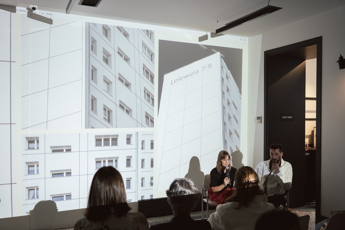 PGDPlatform's tweet image. → 16 June 2025 at the Design Institute, Tbilisi⁠
⁠
→ Lecture by Natalia Wielebska and Michał Lech (Traffic Design)
⁠
→ Photo by Patryk Wiśniewski⁠

@PLinst_Tbilisi

#traffic_design
#trafficdesign
#designinstitute
#designinstitutetbilisi
#polishdesign
#polishgraphicdesign