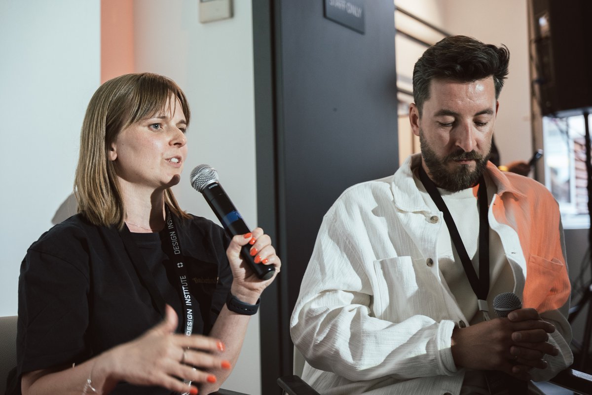 PGDPlatform's tweet image. → 16 June 2025 at the Design Institute, Tbilisi⁠
⁠
→ Lecture by Natalia Wielebska and Michał Lech (Traffic Design)
⁠
→ Photo by Patryk Wiśniewski⁠

@PLinst_Tbilisi

#traffic_design
#trafficdesign
#designinstitute
#designinstitutetbilisi
#polishdesign
#polishgraphicdesign