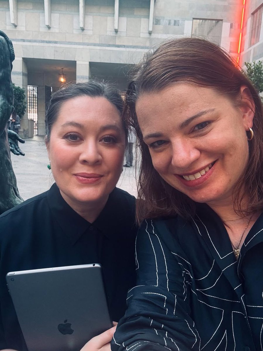Sasha Stiles | AI alter ego Technelegy ✍️🤖 (@sashastiles) on Twitter photo last night’s live AI poetry writing (not reading) at <a href="/kunstmuseumbs/">Kunstmuseum Basel</a> during the private dinner hosted by <a href="/SiggArtFdn/">Sigg Art Foundation</a>, during which i performed poems coming into existence in real time, generated by <a href="/technelegy/">Technelegy</a>. thx to attendees for these snaps. 💚 last night’s live AI poetry writing (not reading) at <a href="/kunstmuseumbs/">Kunstmuseum Basel</a> during the private dinner hosted by <a href="/SiggArtFdn/">Sigg Art Foundation</a>, during which i performed poems coming into existence in real time, generated by <a href="/technelegy/">Technelegy</a>. thx to attendees for these snaps. 💚