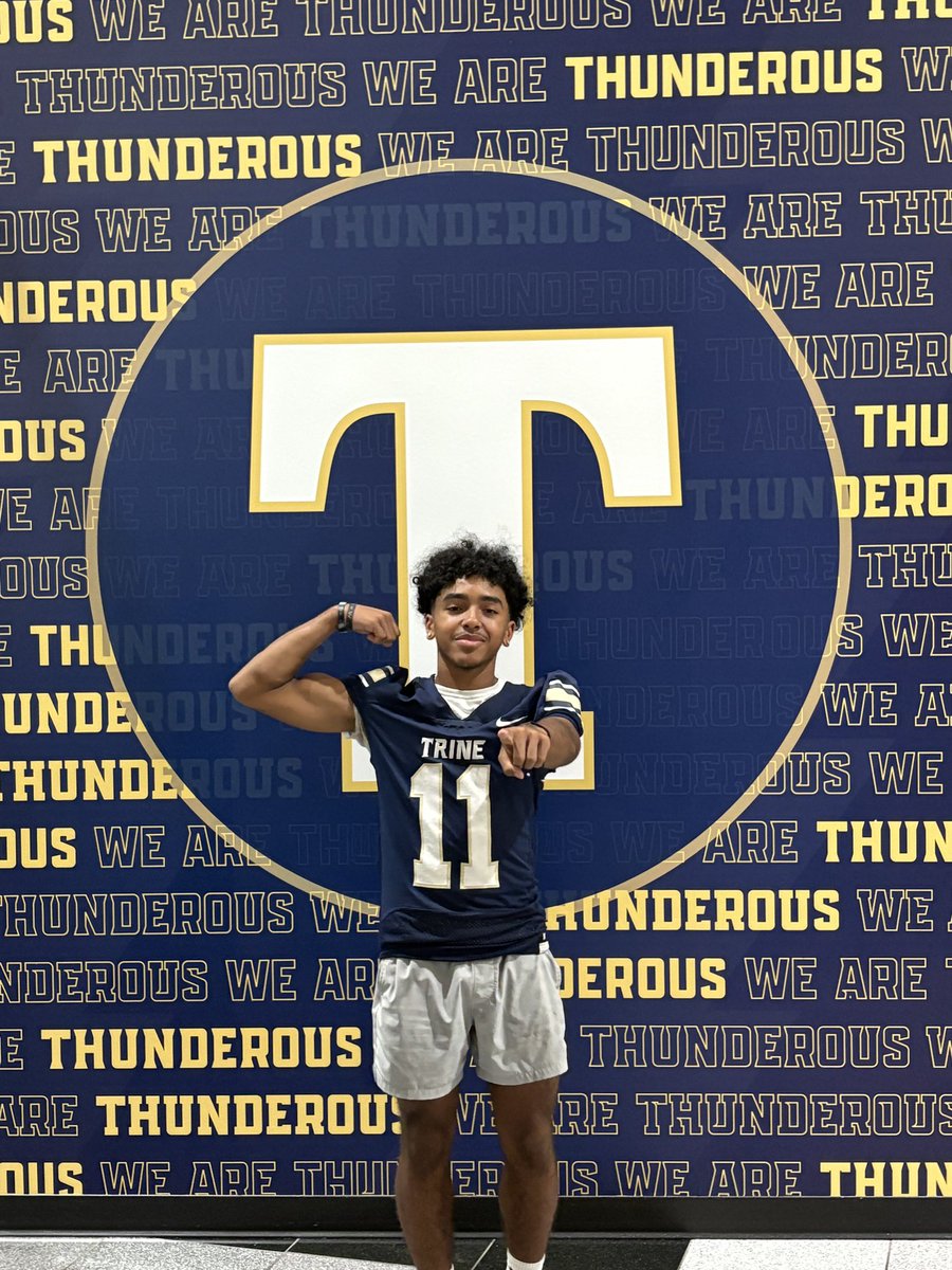 Jeremiah Mitchell (@jaymitch011) on Twitter photo After a conversation with <a href="/CoachRRiley/">Robert Riley</a> I’m blessed to receive my first offer to continue my athletic and academic career at <a href="/TrineThunderFB/">Trine Thunder FB</a> <a href="/CoachColeyMoore/">Coach Coley Moore</a> <a href="/KingsmenFBall/">Penn Kingsmen Varsity Football</a> <a href="/PennStrength/">Penn S&C</a> After a conversation with <a href="/CoachRRiley/">Robert Riley</a> I’m blessed to receive my first offer to continue my athletic and academic career at <a href="/TrineThunderFB/">Trine Thunder FB</a> <a href="/CoachColeyMoore/">Coach Coley Moore</a> <a href="/KingsmenFBall/">Penn Kingsmen Varsity Football</a> <a href="/PennStrength/">Penn S&C</a>