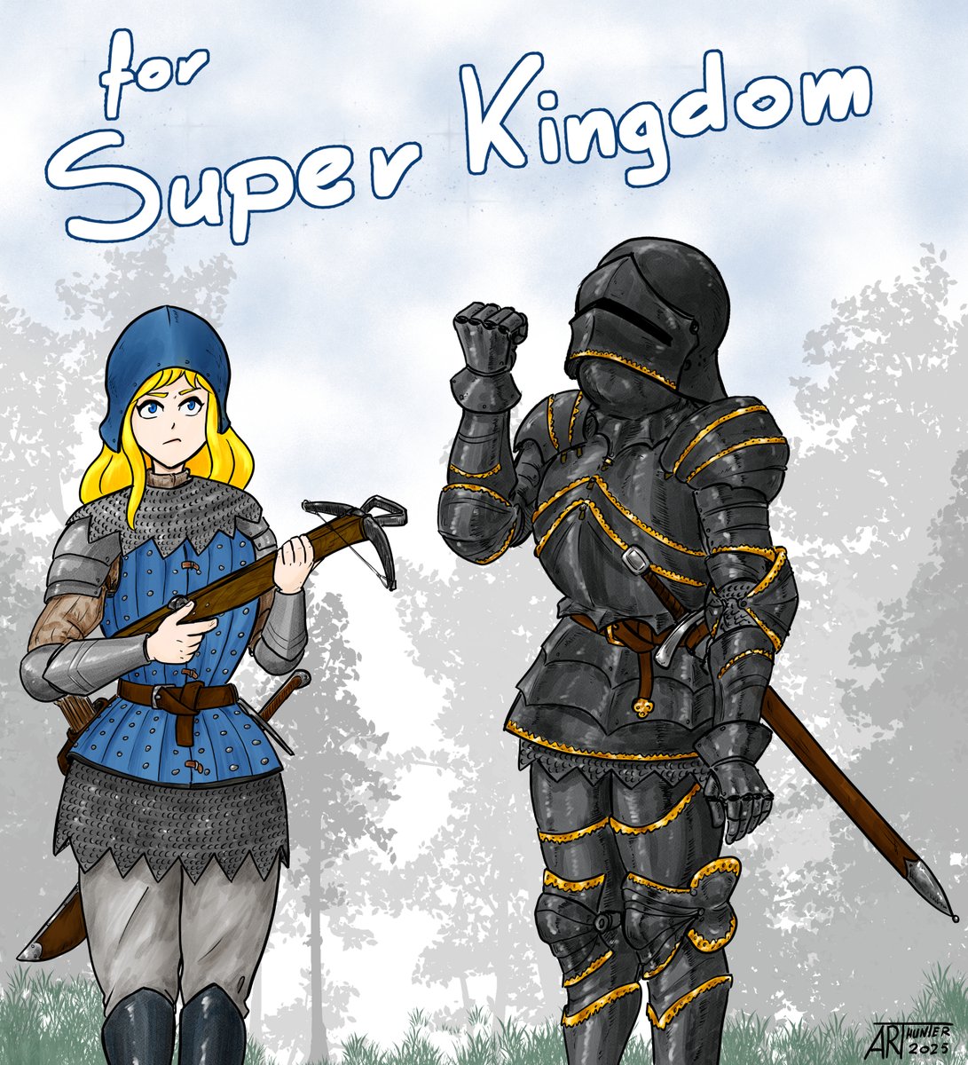 ARThunter_art's tweet image. To be honest, I didn't play Helldivers 2. Still waiting for one and only weapons/armor set.