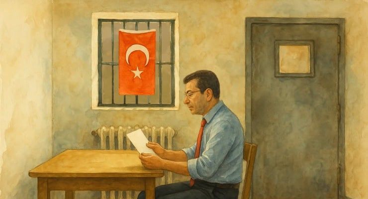 İmamoğlu dostlarına seslendi: 

"Onurunuzu, haysiyetinizi, ailelerinizi ve evlatlarınızı koruyun. Gerekirse önünüze konulan o iftiranameleri düzmece olduğunu bilerek imzalayın. Hiçbirinizin çocuğunun geleceği benim özgürlüğümden daha kıymetsiz değil. Ben o imzaların yükünü tek
