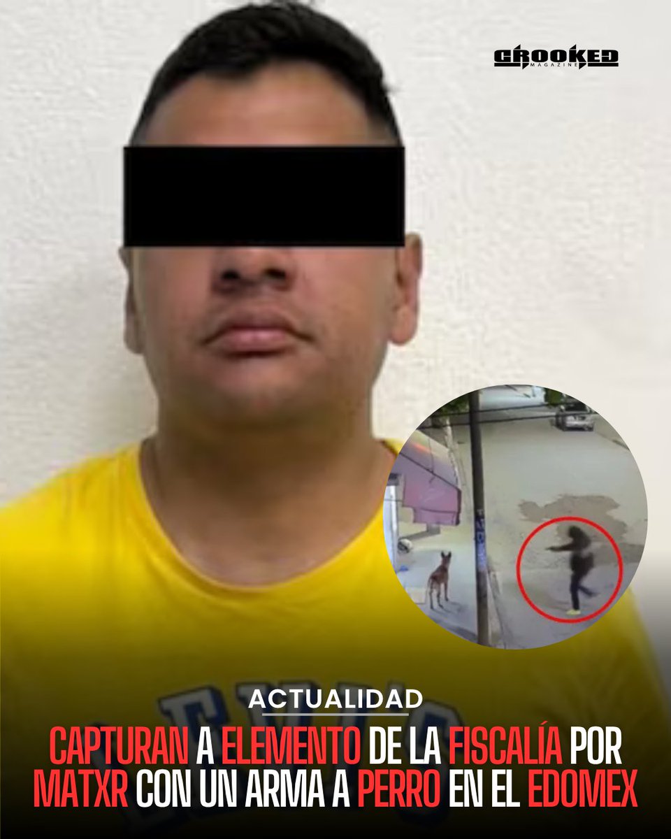 CrookedMagazine's tweet image. ¡Justicia para Pastor! Un elemento de la Fiscalía General de Justicia del Estado de México, José Agustín 'N', fue detenido por matar a balazos a un perro en Ecatepec. Exigimos justicia para Pastor y su familia. #JusticiaParaPastor #NoAlMaltratoAnimal
