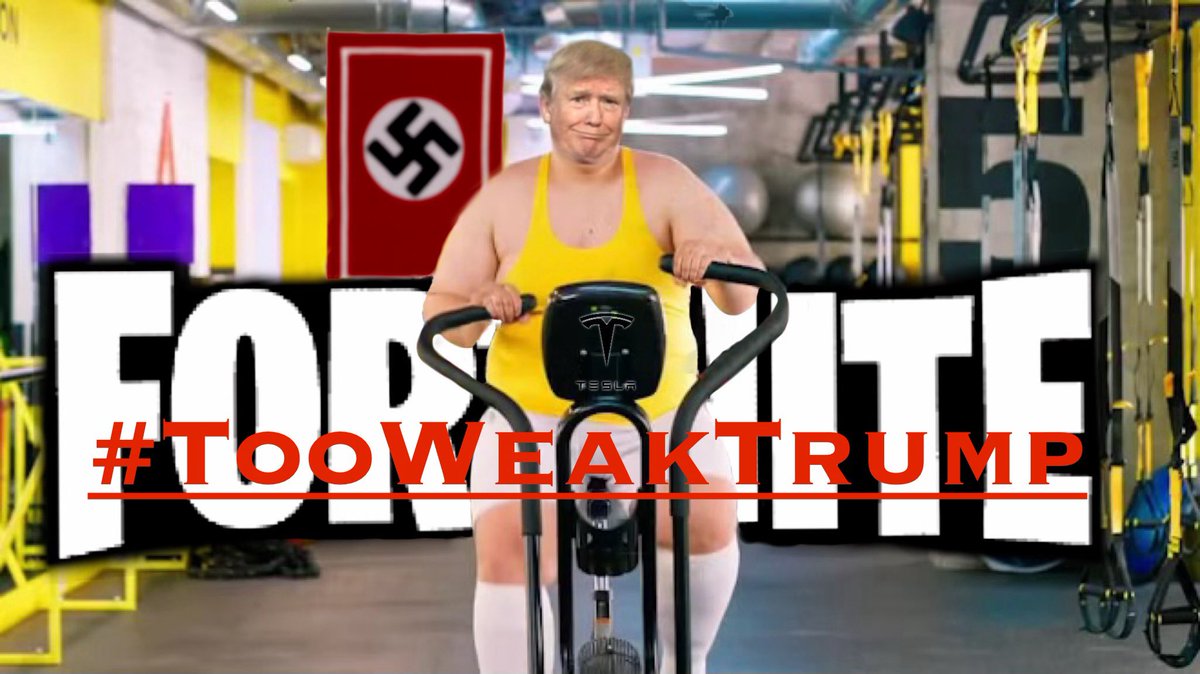 BrimmellDen's tweet image. #TooWeakTrump
#Trump
#TwoWeekTaco