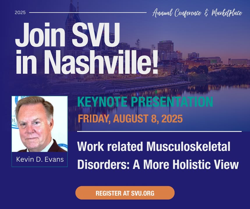 We are excited to welcome Kevin D. Evans, PhD for a powerful keynote presentation at the SVU 2025 Annual Conference, August 7–9 in Nashville, TN! Don’t miss this impactful session as part of our 2025 theme: "Lifelong Learning".
 zurl.co/w3BCA

#SVU2025 #SVUAnnualMeeting