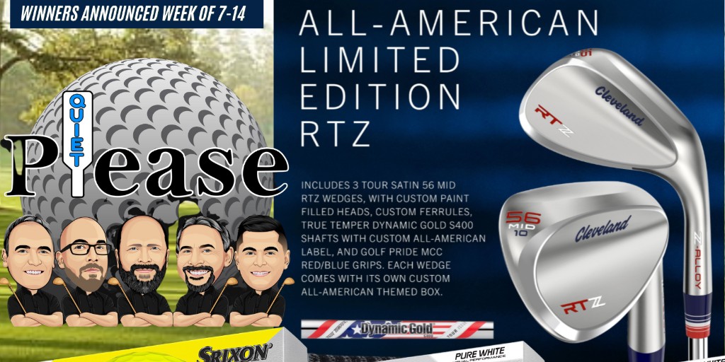 🎉Win an All-American RTZ Cleveland Wedge or dozen Srixon!⛳️
*RULES*
1. Follow one of our social channels
2. Subscribe to our YouTube
3. Share a Show to your feed
4. Chime in *LIVE* - Tuesday's @ 7:30PM until 7/7/25
Contest ends 7/7 
#GolfContest #ClevelandWedge #Srixon #GolfLife